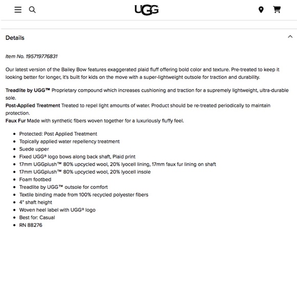 UGG Toddler Girls Bailey Bow Pink & Purple Boots - Picture 2 of 11